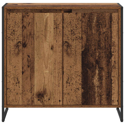 Bijzetkast Oud Hout 79 x 36 x 75 cm Bewerkt hout
