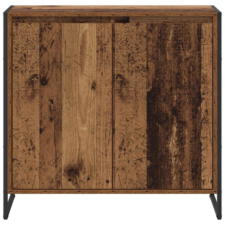 Bijzetkast Oud Hout 79 x 36 x 75 cm Bewerkt hout
