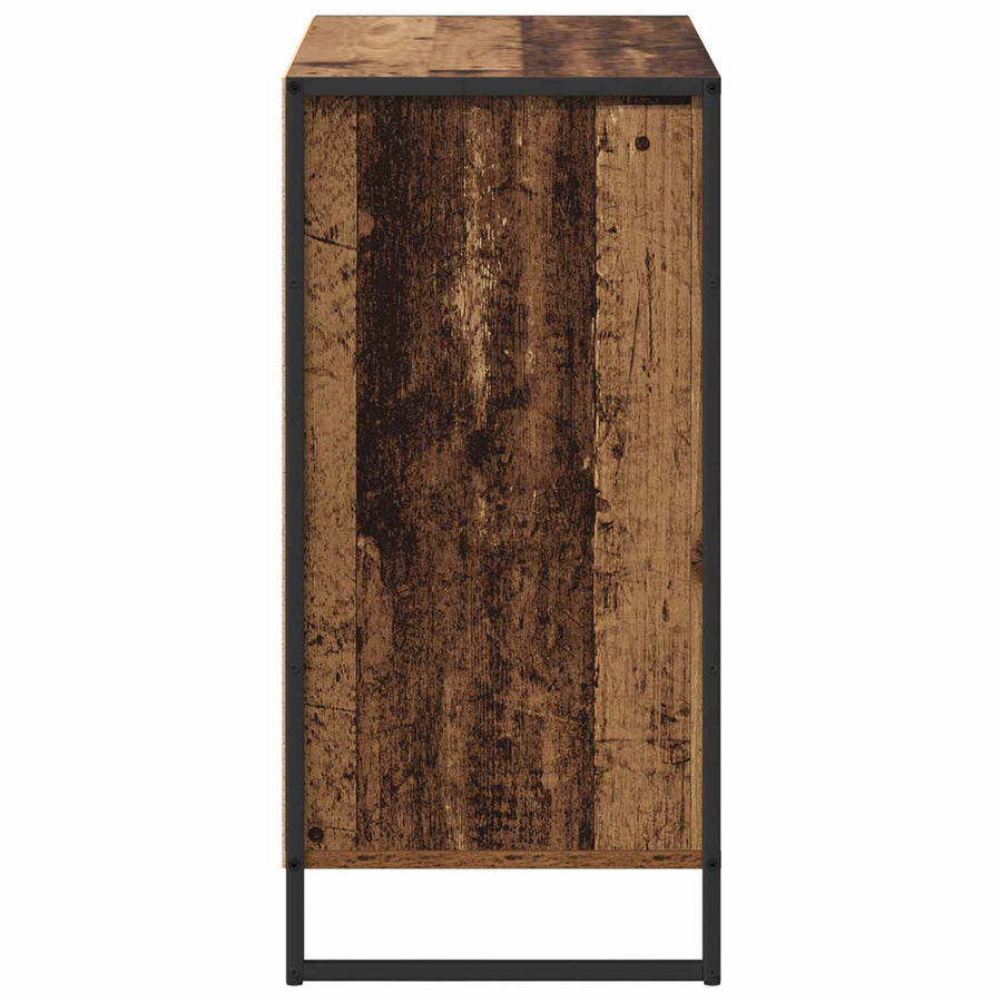 Bijzetkast Oud Hout 79 x 36 x 75 cm Bewerkt hout