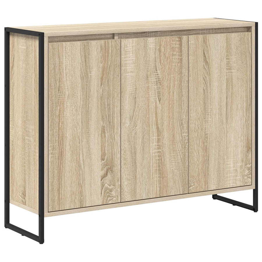 Bijzetkast Sonoma 96,5 x 30 x 75 cm Bewerkt hout