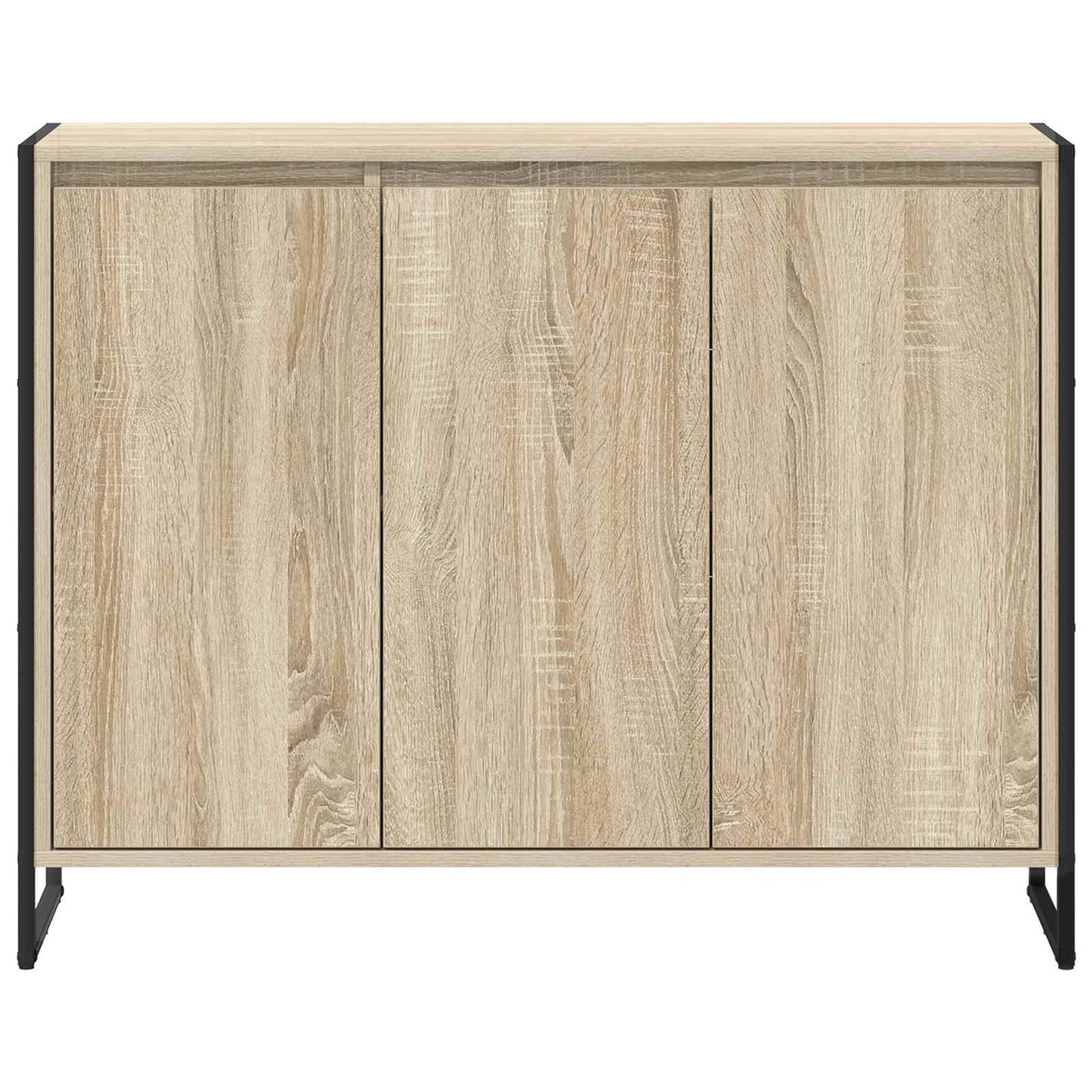 Bijzetkast Sonoma 96,5 x 30 x 75 cm Bewerkt hout