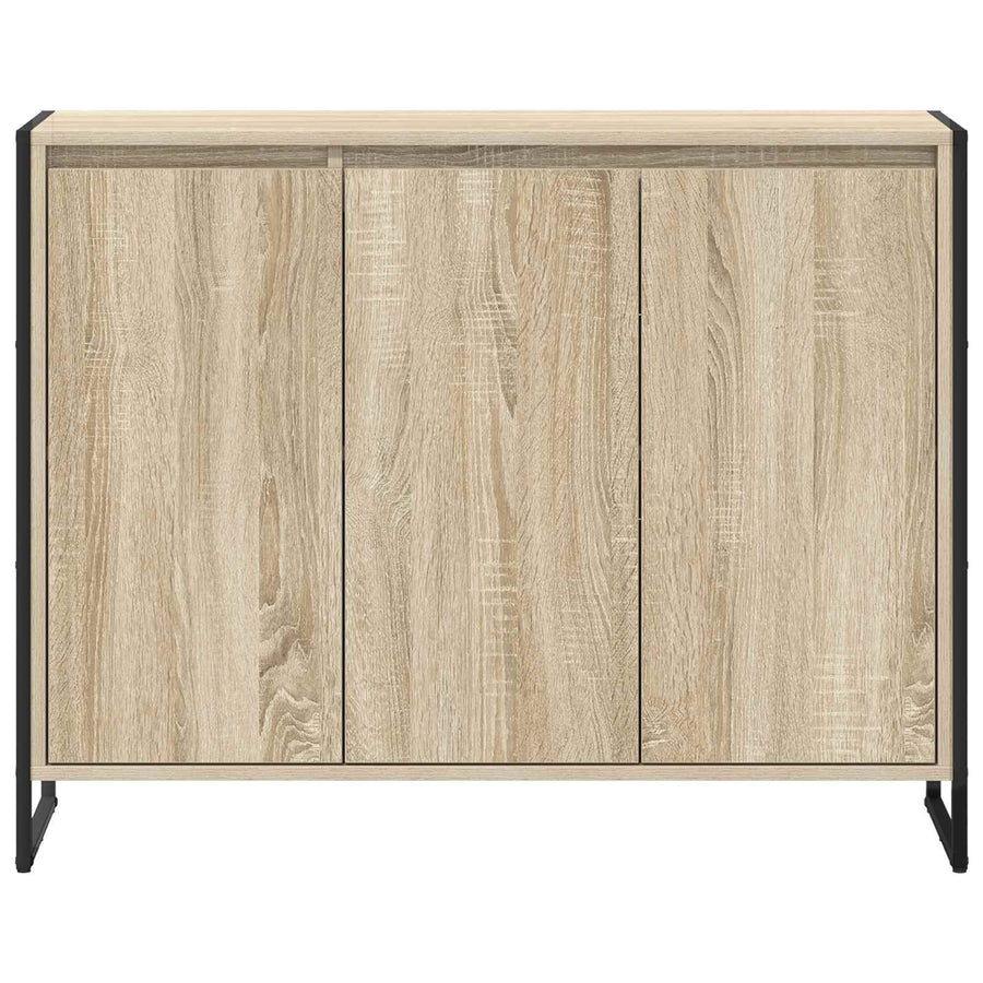 Bijzetkast Sonoma 96,5 x 30 x 75 cm Bewerkt hout