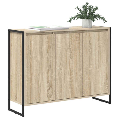 Bijzetkast Sonoma 96,5 x 30 x 75 cm Bewerkt hout