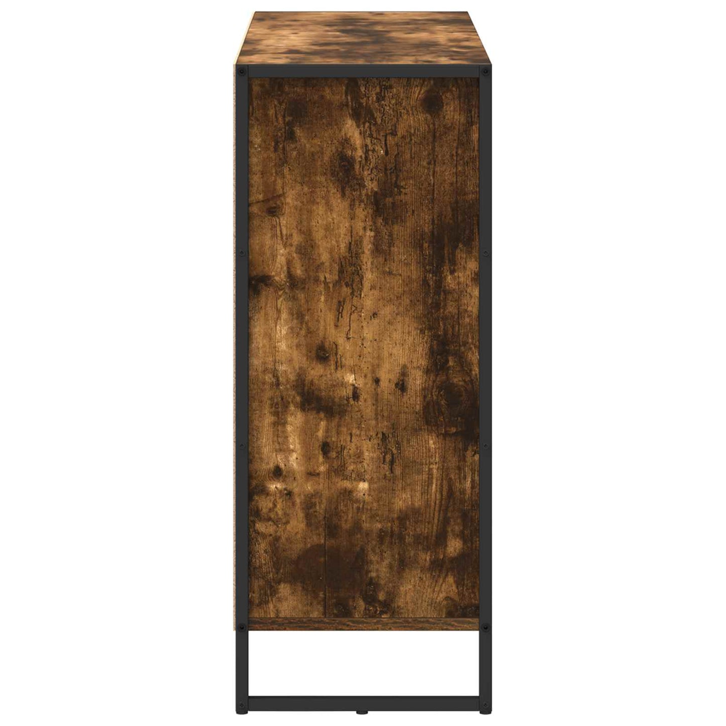 Bijzetkast Rook Eik 96,5 x 30 x 75 cm Bewerkt hout