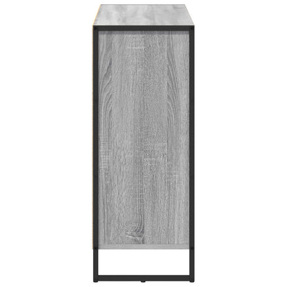Bijzetkast Grijs Sonoma 96,5 x 30 x 75 cm Bewerkt hout