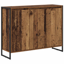 Bijzetkast Oud Hout 96,5 x 30 x 75 cm Bewerkt hout