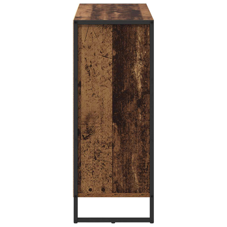 Bijzetkast Oud Hout 96,5 x 30 x 75 cm Bewerkt hout