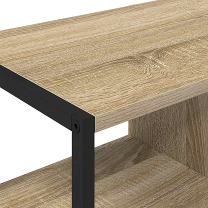 Bijzetkast Sonoma 96.5 x 30 x 75 cm Bewerkt hout