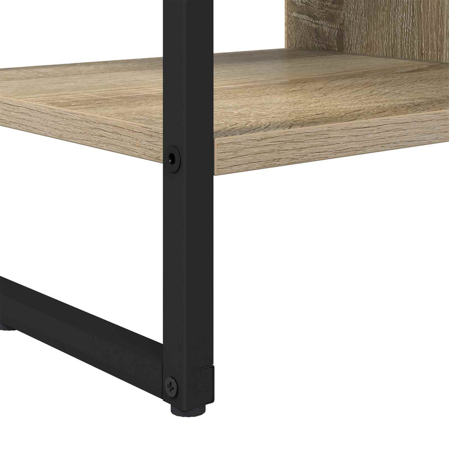 Bijzetkast Sonoma 96.5 x 30 x 75 cm Bewerkt hout