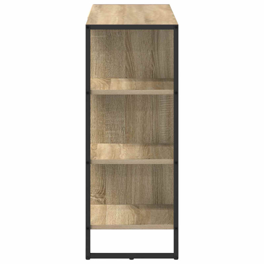 Bijzetkast Sonoma 96.5 x 30 x 75 cm Bewerkt hout