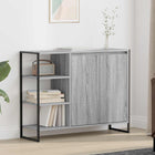 Sideboard Grey Sonoma 96.5 x 30 x 75 cm Engineered wood