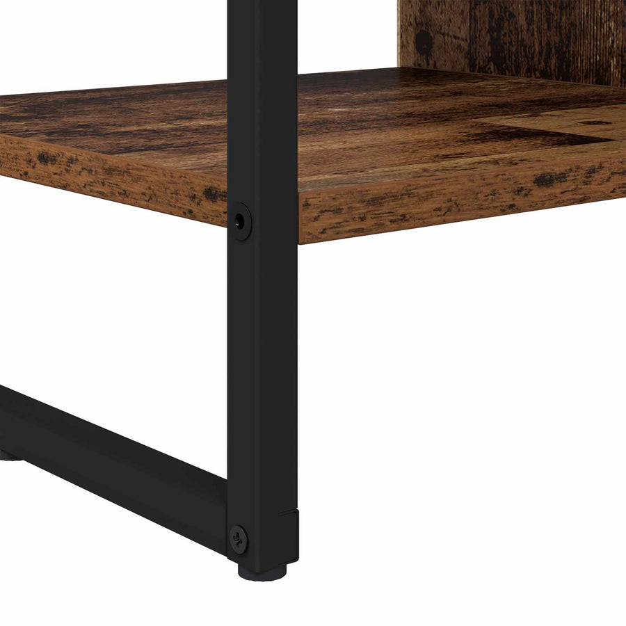 Bijzetkast Oud Hout 96.5 x 30 x 75 cm Bewerkt hout
