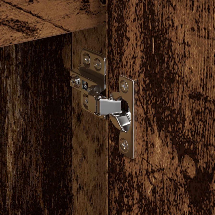 Bijzetkast Oud Hout 96.5 x 30 x 75 cm Bewerkt hout
