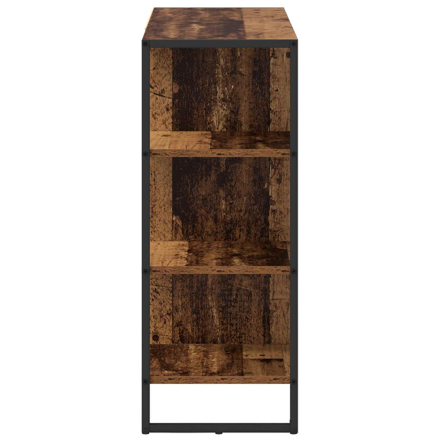 Bijzetkast Oud Hout 96.5 x 30 x 75 cm Bewerkt hout