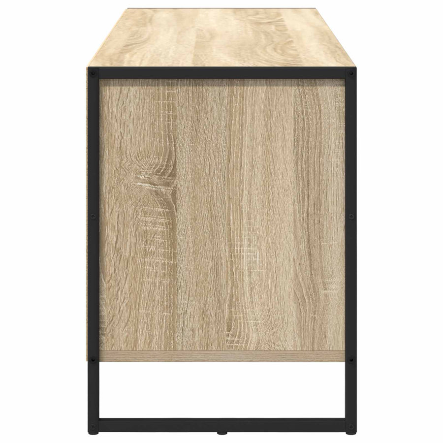 TV-kast met lade Sonoma 100 x 36 x 49.5 cm Bewerkt hout