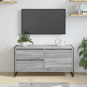 TV-kast 100x36x49.5 cm grijs bewerkt hout