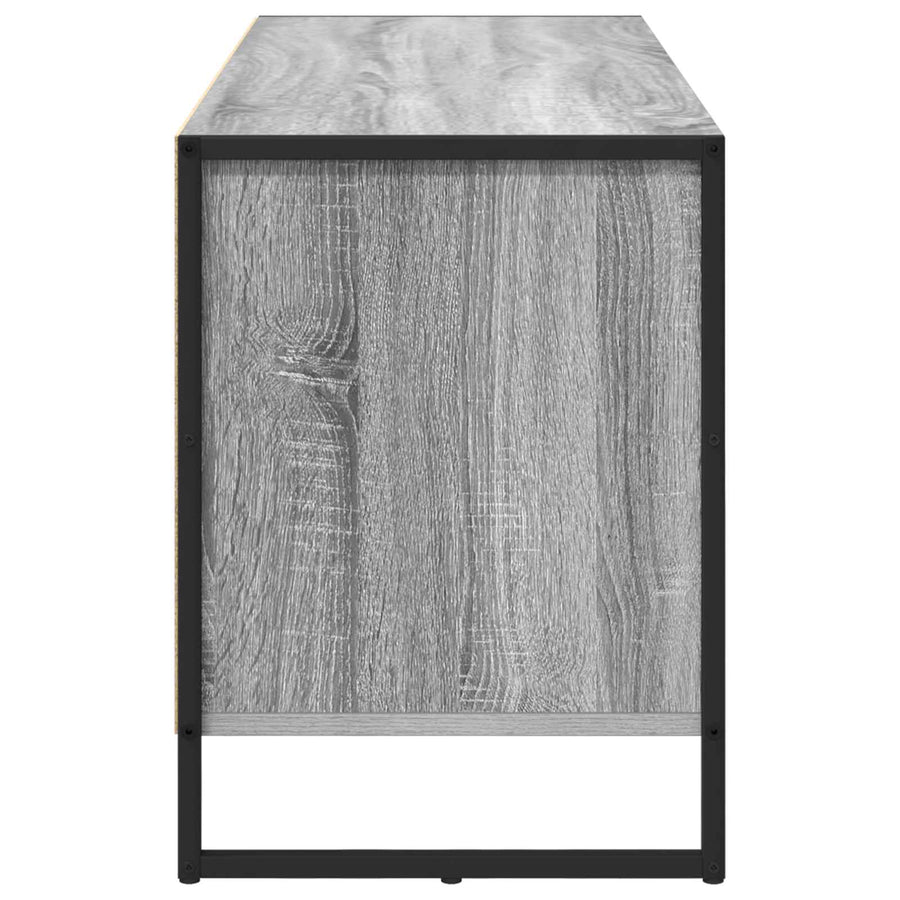 TV-kast met lade Grijs Sonoma 100 x 36 x 49.5 cm Bewerkt hout