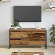 Tv-kast 100x36x49.5 cm oud hout bewerkt hout