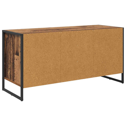 TV-kast met lade Oud Hout 100 x 36 x 49.5 cm Bewerkt hout