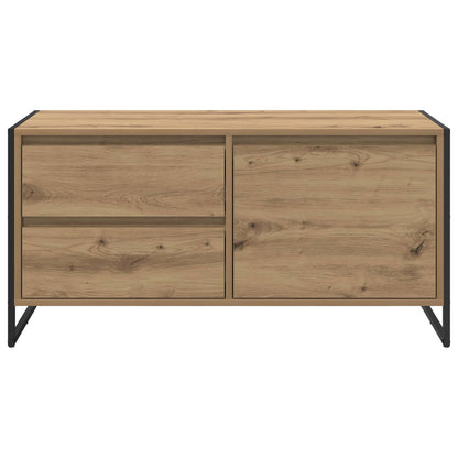 TV-kast Ambachtelijk eiken 100 x 36 x 49.5 cm Bewerkt hout