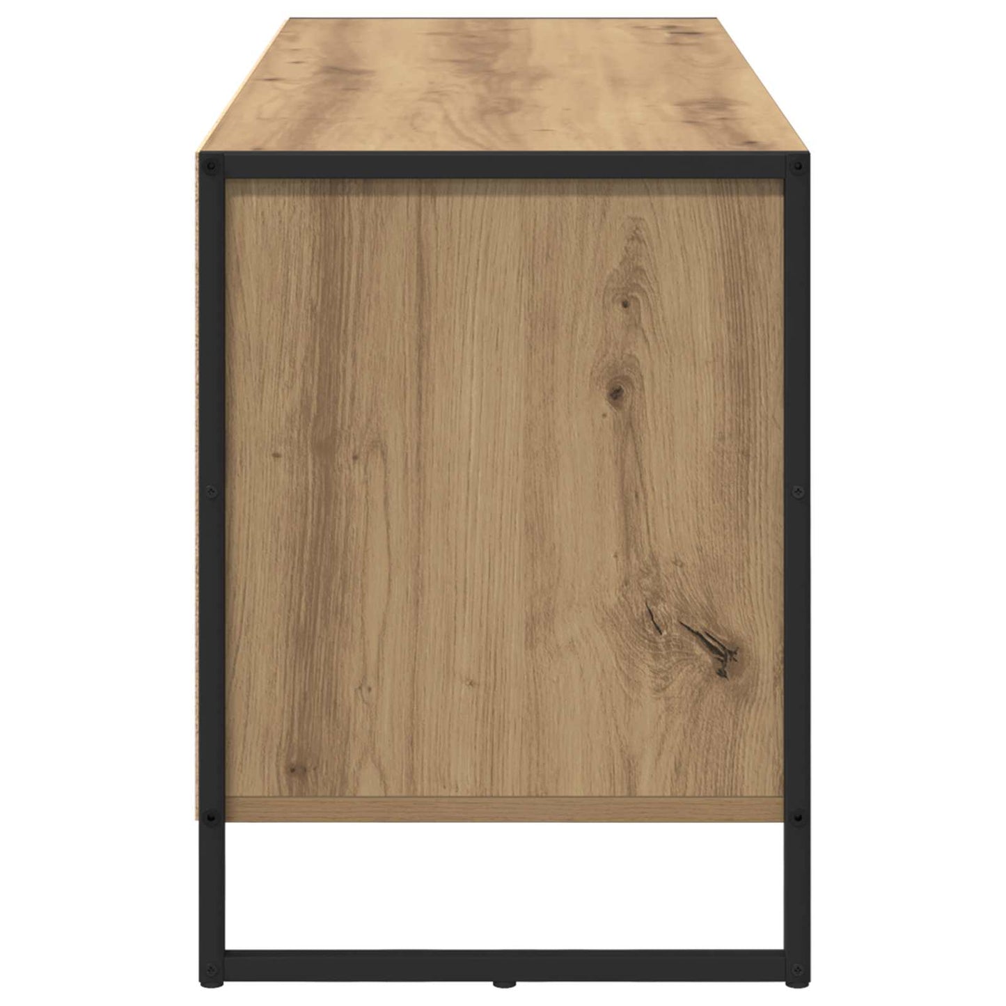 TV-kast Ambachtelijk eiken 100 x 36 x 49.5 cm Bewerkt hout