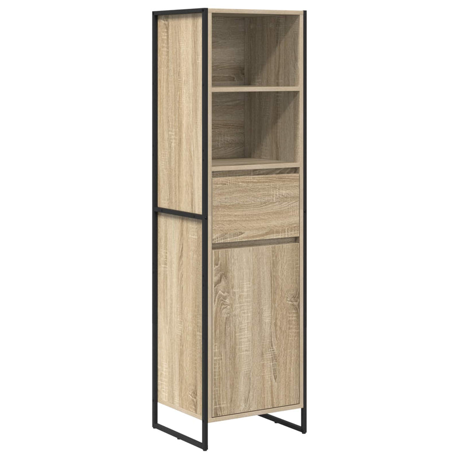 Boekenkast met lade Sonoma 43 x 36 x 150.5 cm Bewerkt hout
