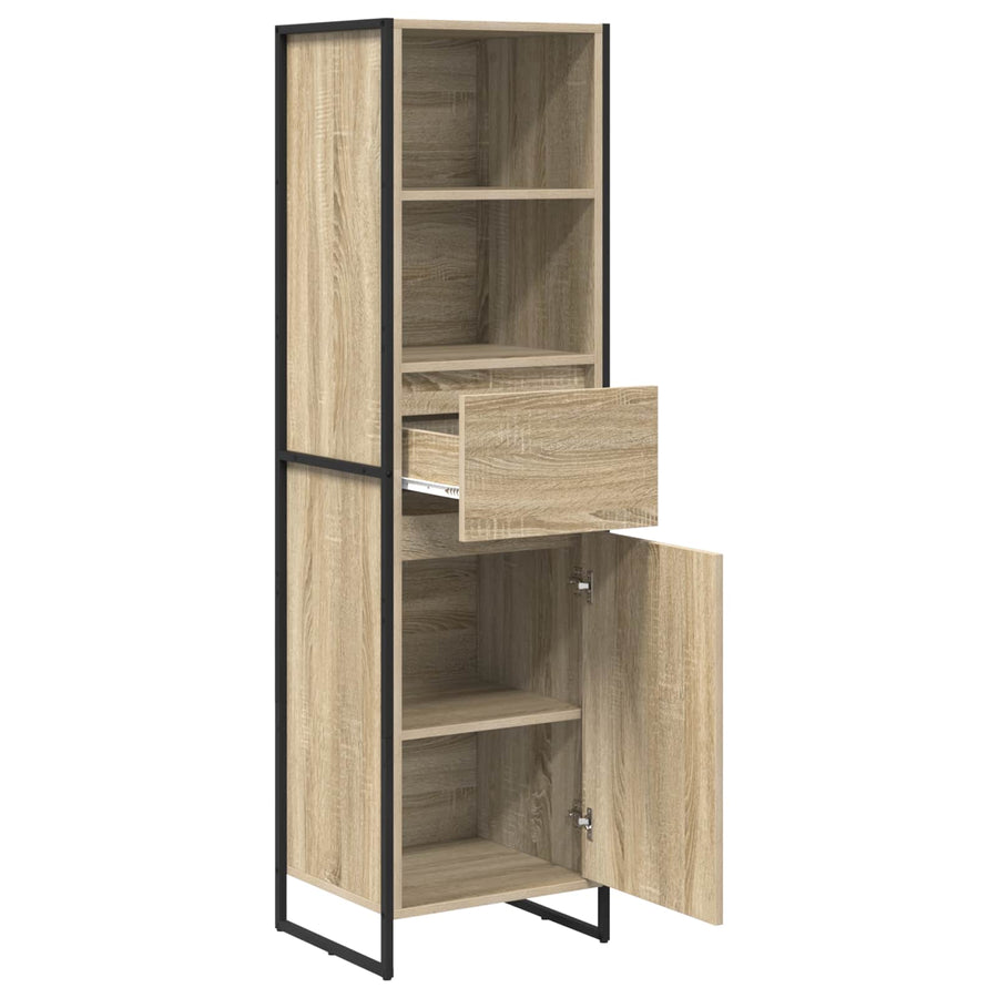 Boekenkast met lade Sonoma 43 x 36 x 150.5 cm Bewerkt hout