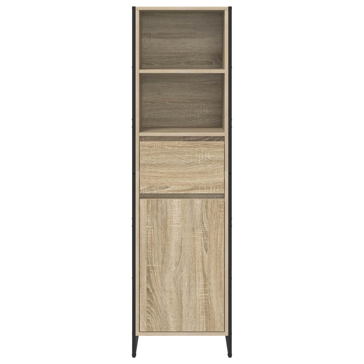 Boekenkast met lade Sonoma 43 x 36 x 150.5 cm Bewerkt hout