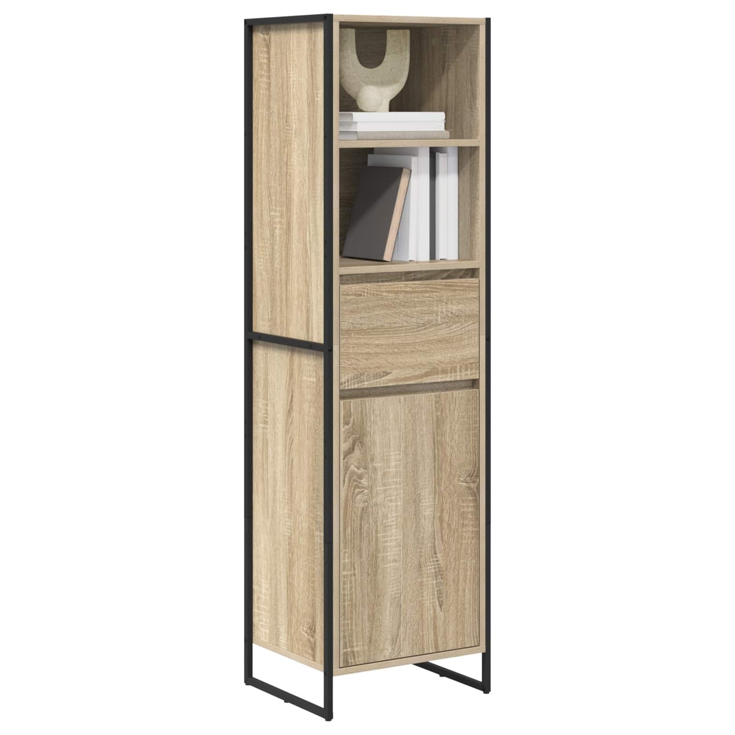 Boekenkast met lade Sonoma 43 x 36 x 150.5 cm Bewerkt hout
