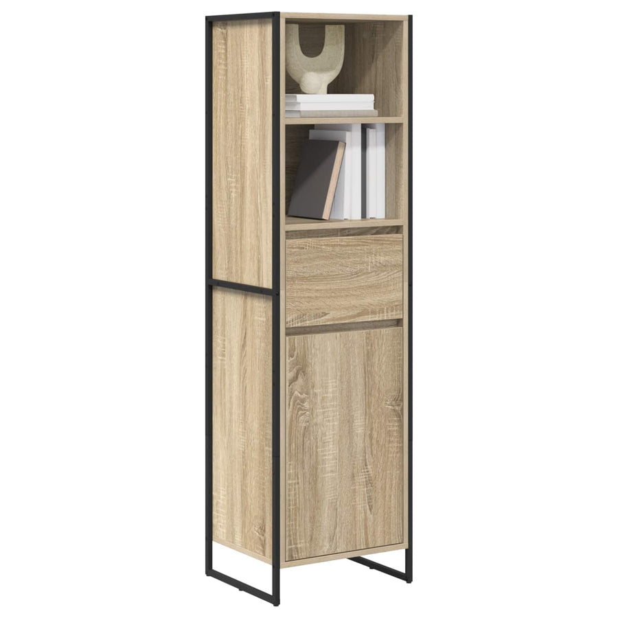 Boekenkast met lade Sonoma 43 x 36 x 150.5 cm Bewerkt hout