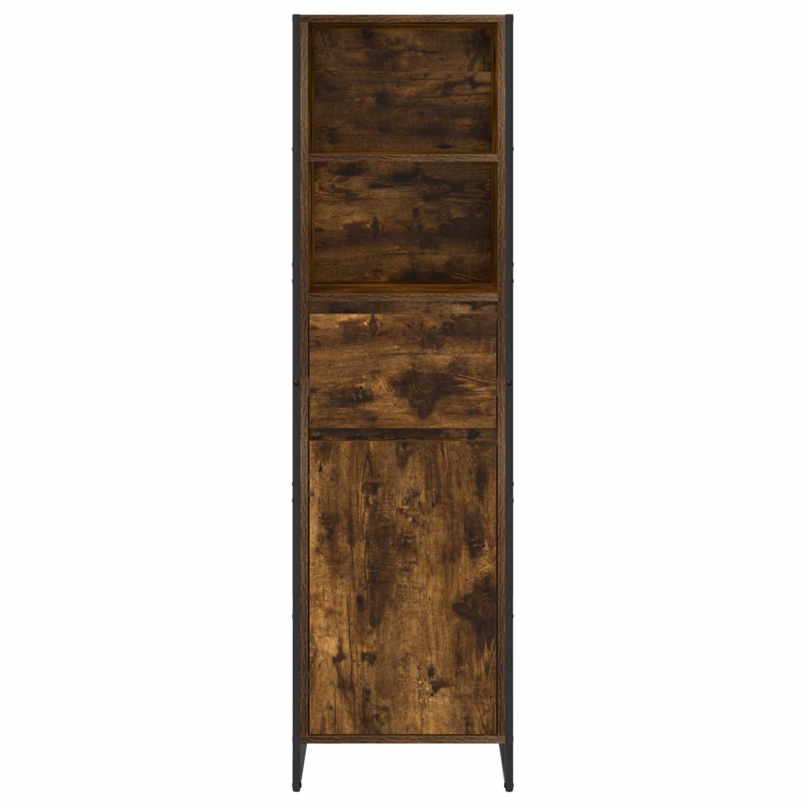 Boekenkast met lade Rook Eik 43 x 36 x 150.5 cm Bewerkt hout