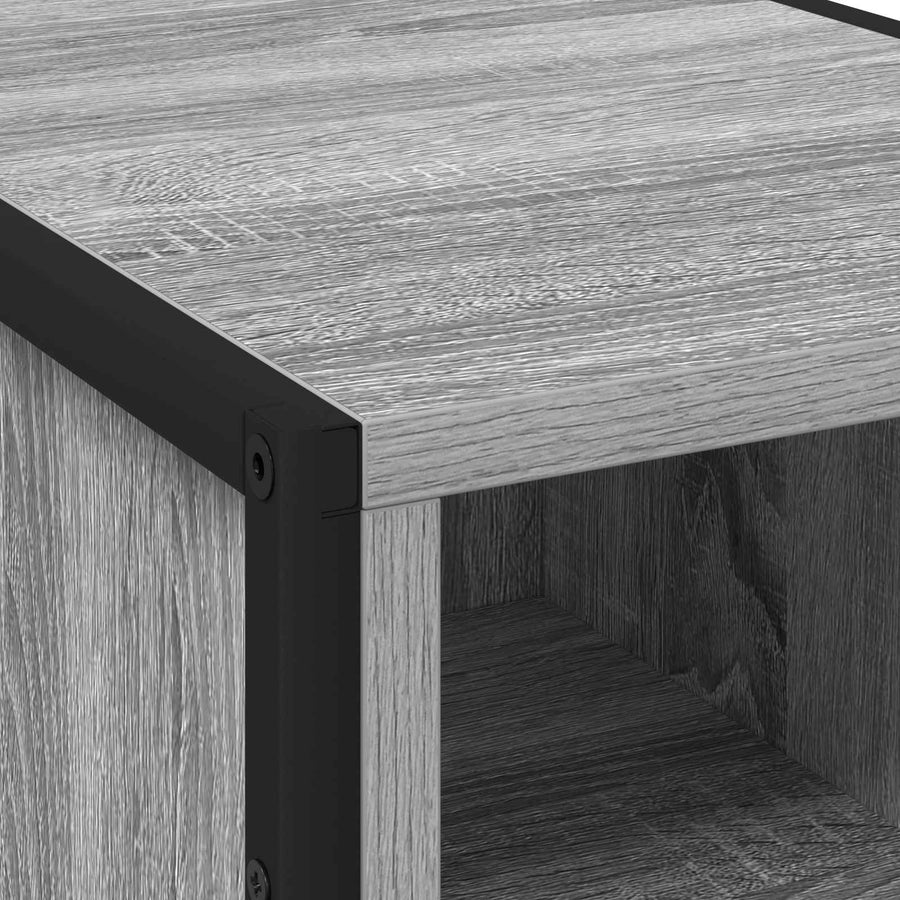 Boekenkast Grijs Sonoma 43 x 36 x 150.5 cm Bewerkt hout