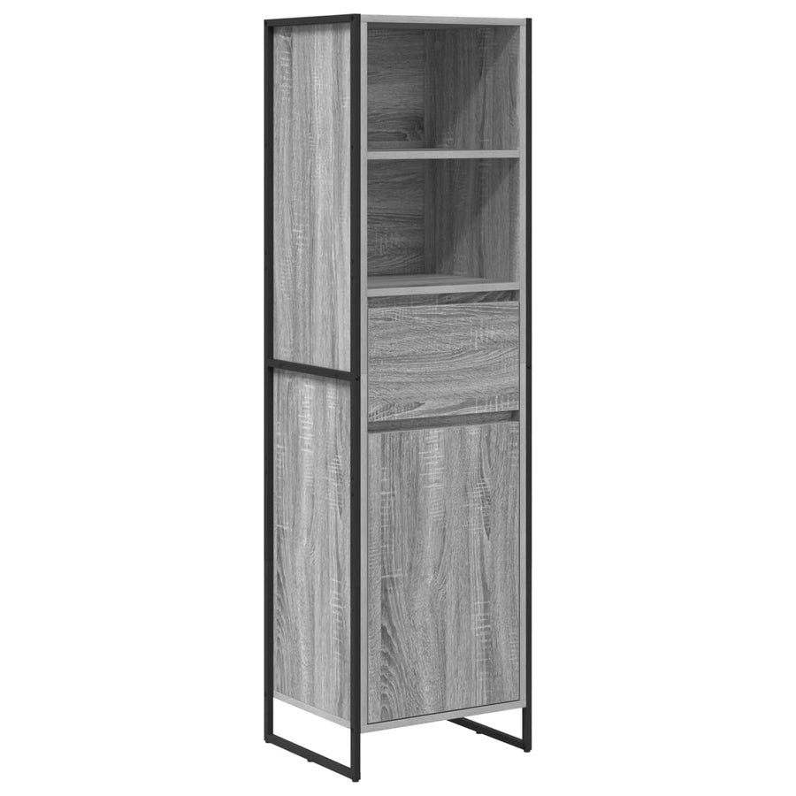Boekenkast Grijs Sonoma 43 x 36 x 150.5 cm Bewerkt hout