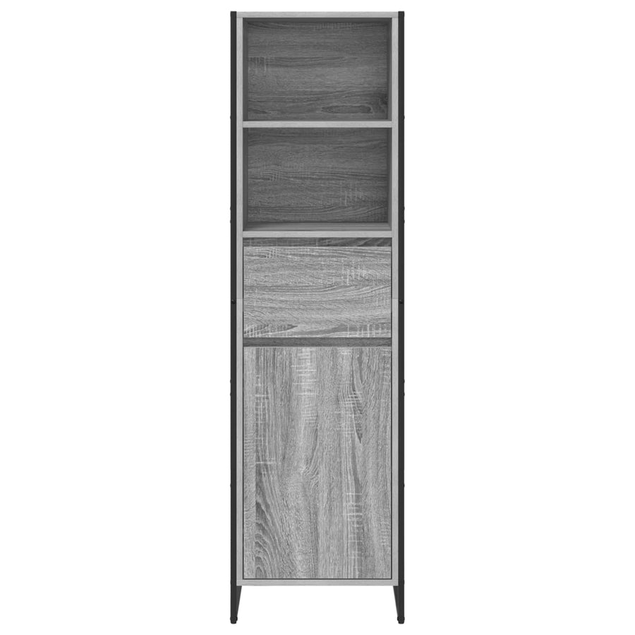 Boekenkast Grijs Sonoma 43 x 36 x 150.5 cm Bewerkt hout