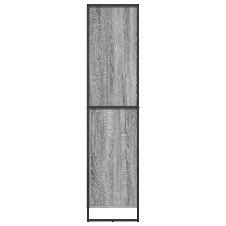 Boekenkast Grijs Sonoma 43 x 36 x 150.5 cm Bewerkt hout