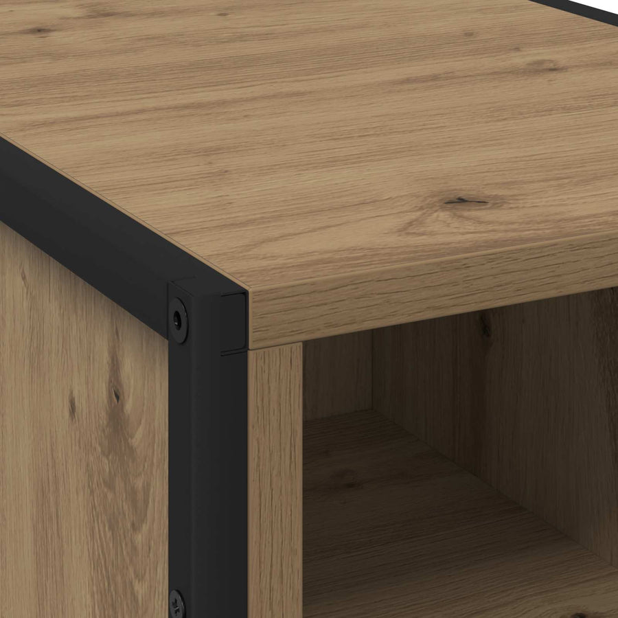 Boekenkast Ambachtelijk eiken 43 x 36 x 150.5 cm Bewerkt hout