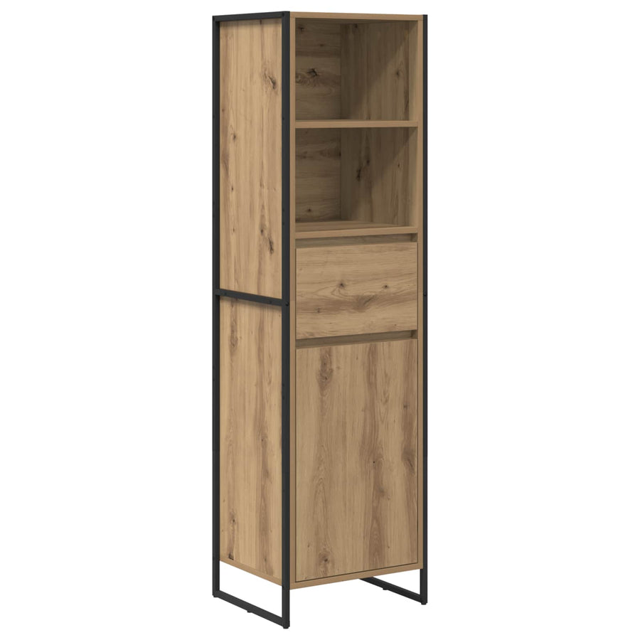 Boekenkast Ambachtelijk eiken 43 x 36 x 150.5 cm Bewerkt hout