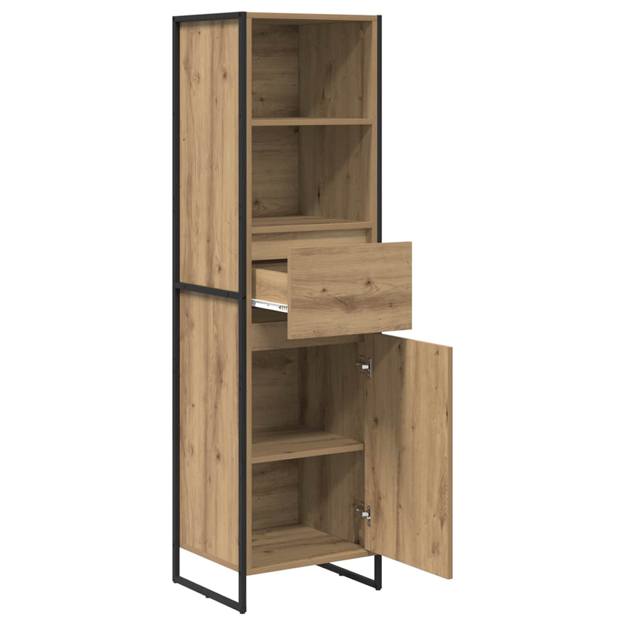 Boekenkast Ambachtelijk eiken 43 x 36 x 150.5 cm Bewerkt hout