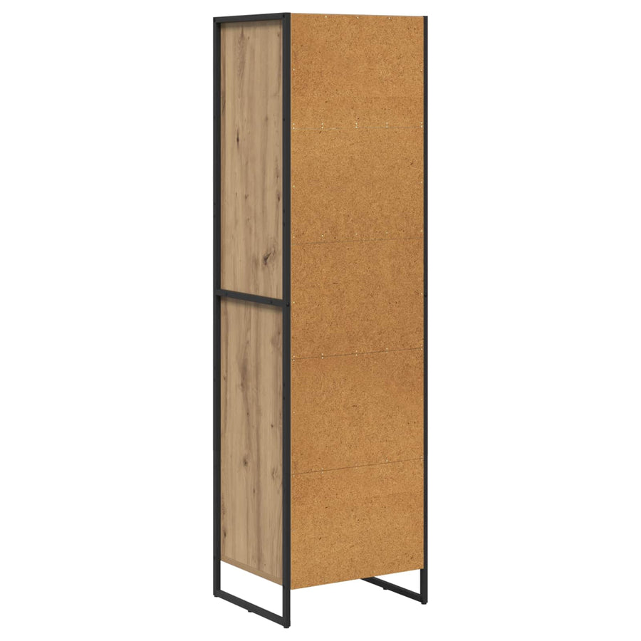 Boekenkast Ambachtelijk eiken 43 x 36 x 150.5 cm Bewerkt hout