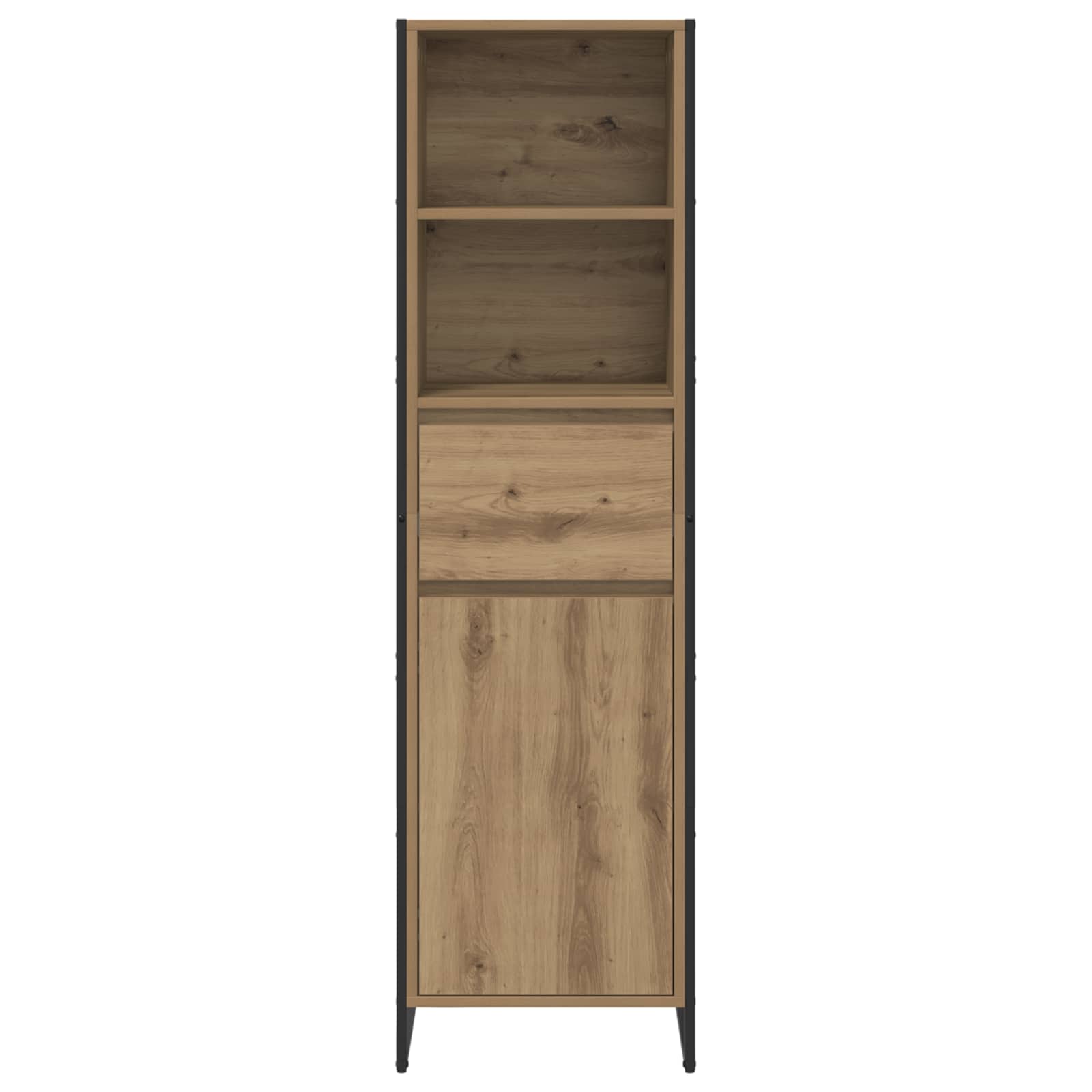 Boekenkast Ambachtelijk eiken 43 x 36 x 150.5 cm Bewerkt hout