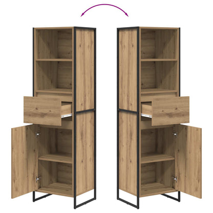 Boekenkast Ambachtelijk eiken 43 x 36 x 150.5 cm Bewerkt hout
