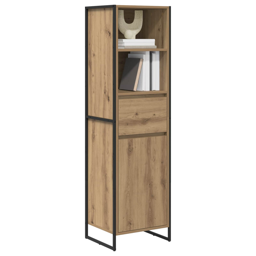 Boekenkast Ambachtelijk eiken 43 x 36 x 150.5 cm Bewerkt hout