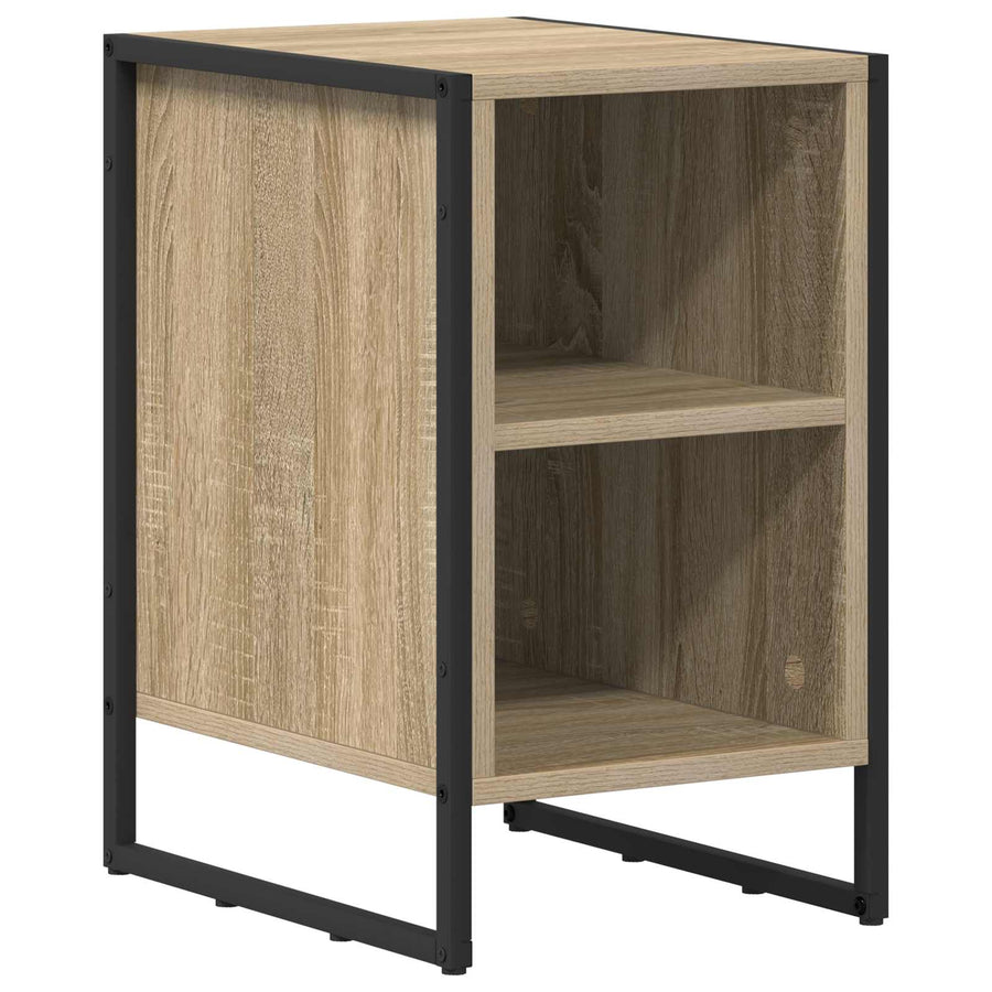 Nachtkastje Sonoma 39.5 x 30 x 50 cm Bewerkt hout