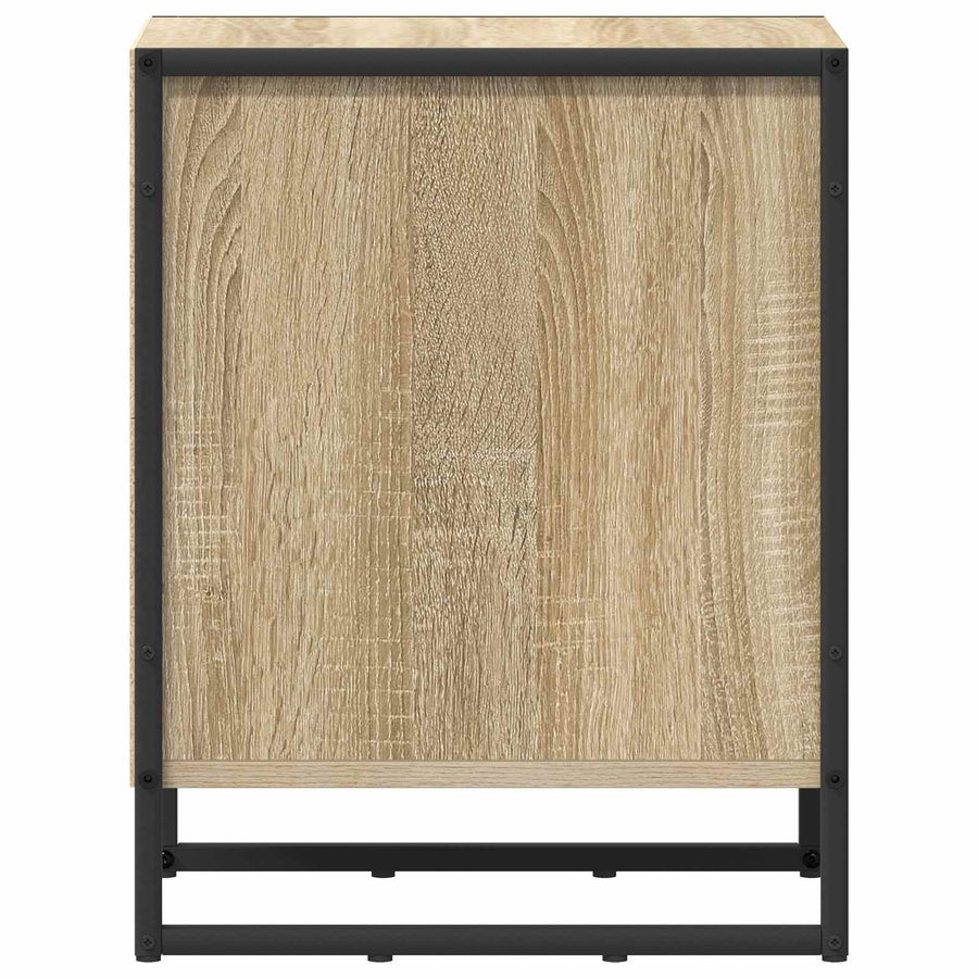 Nachtkastje Sonoma 39.5 x 30 x 50 cm Bewerkt hout