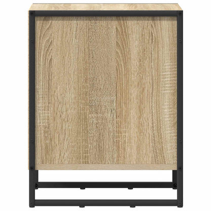 Nachtkastje 2 pcs Sonoma 39.5 x 30 x 50 cm Bewerkt hout