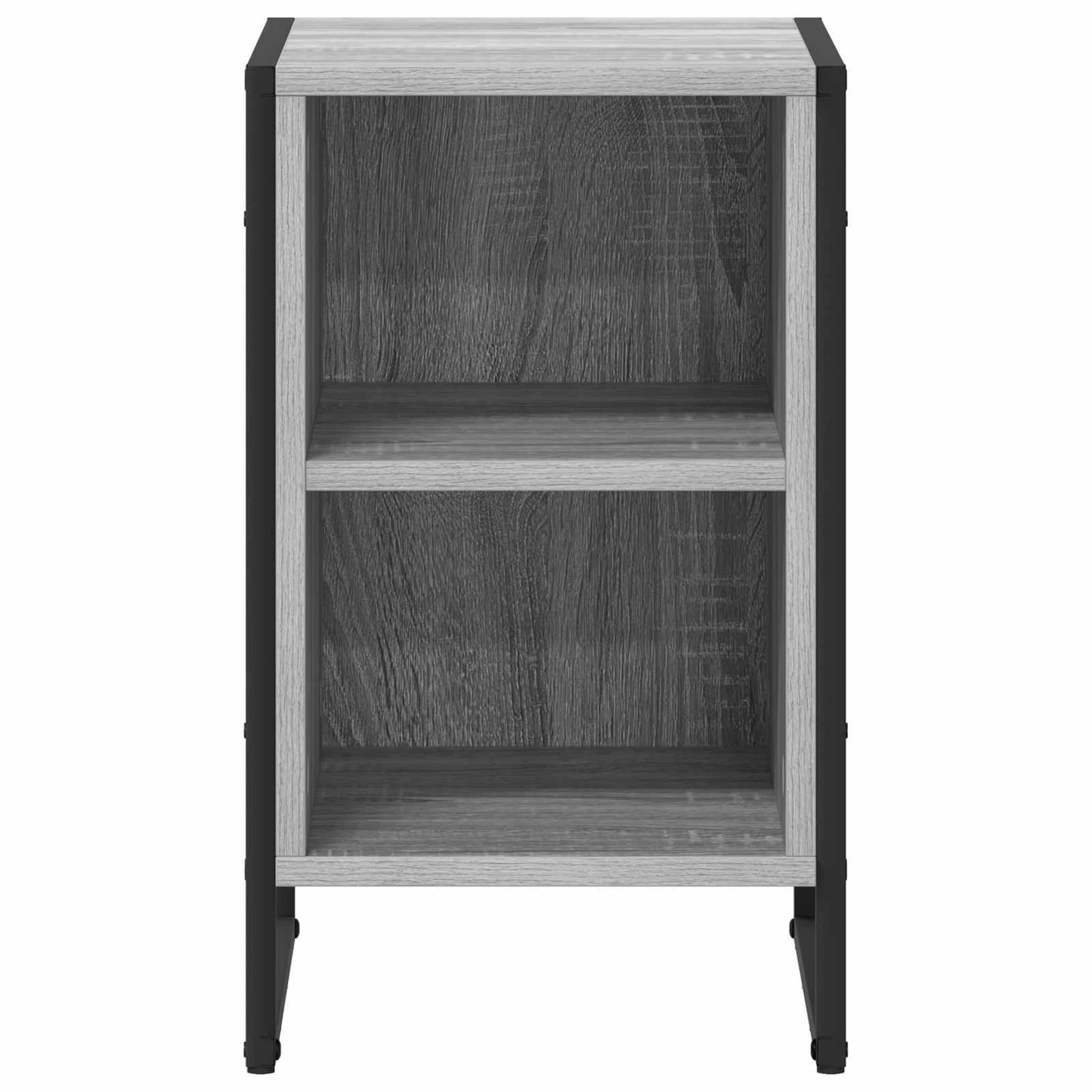 Nachtkastje 2 pcs Grijs Sonoma 39.5 x 30 x 50 cm Bewerkt hout