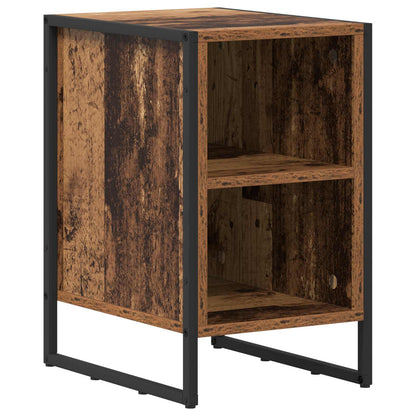 Nachtkastje Oud Hout 39.5 x 30 x 50 cm Bewerkt hout