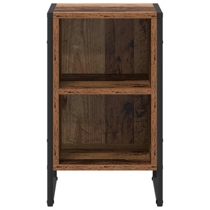 Nachtkastje 2 pcs Oud Hout 39.5 x 30 x 50 cm Bewerkt hout