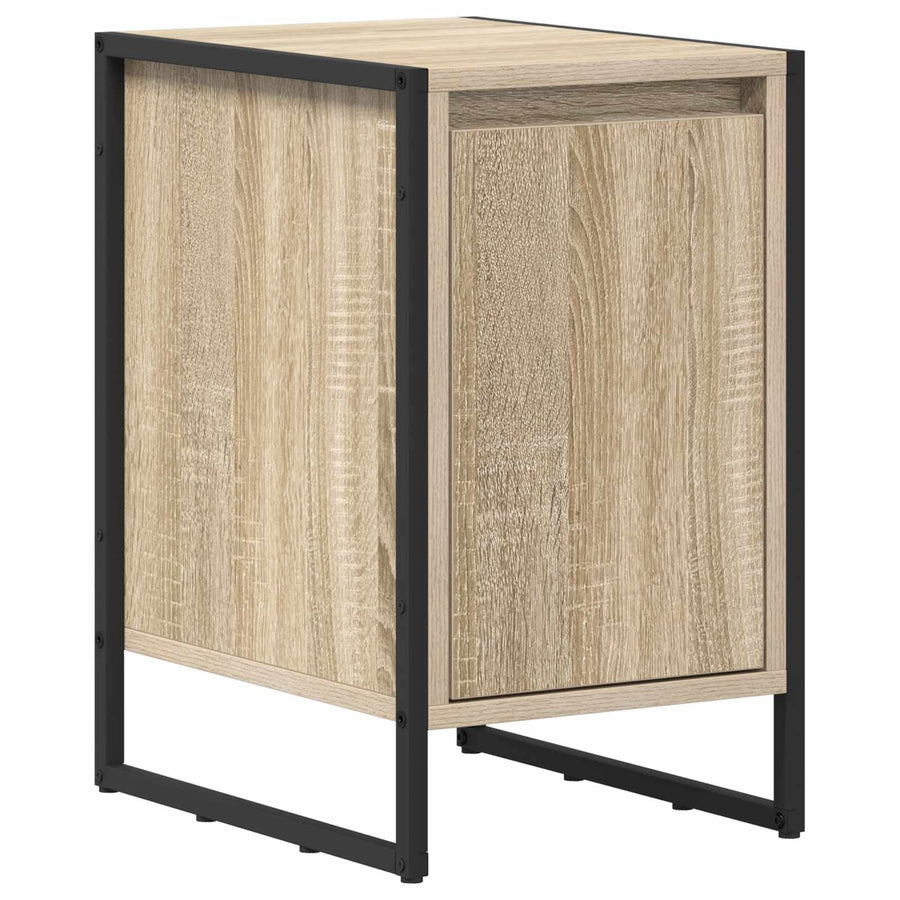 Nachtkastje Sonoma 39,5 x 30 x 50 cm Bewerkt hout