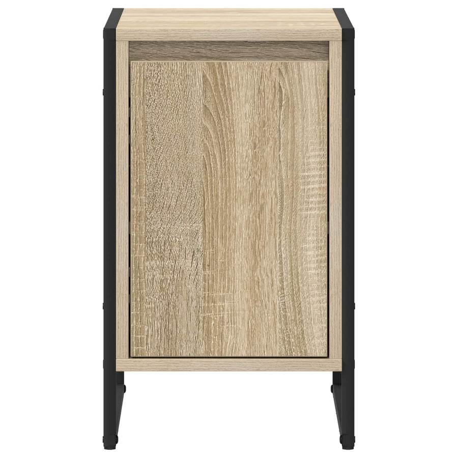 Nachtkastje Sonoma 39,5 x 30 x 50 cm Bewerkt hout